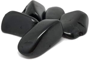 Karelian Heritage Pierre de Shungite polie, cristaux naturels pour mise à la terre TS27