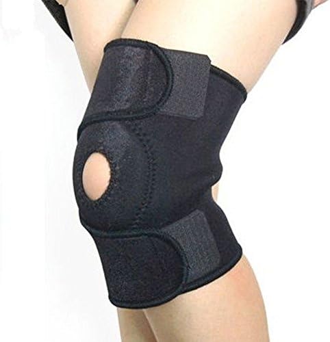 Anera Breathable Neoprene Patella Elastic Knee Brace Fastener Support,Adjustable Size,for Sport&Recovery,Single Pack,Back