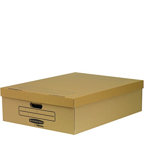 Bankers Box 4480201 Style Series Unterbett groß aus 100% recyceltem Karton 2-er Pack