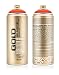 Produktbild Montana Cans 283826 Montana Spray Dose Gold 400ml-FLUORESCENT Colors, Gld400-f2000-Power Orange