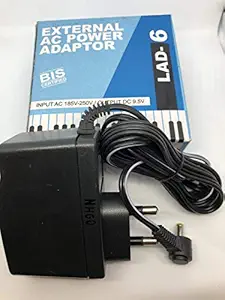 Mexa Power Adapter Compatible With Casio Cts100; Cts200; Cts300; Cts195 Ctk1200; Ctk1300; Ctk1550; Ctk2550; Ctk2400; Ctk3000; Ctk3200; Ctk3500; Ctx870in Ctx700 Keyboard. (DC-9.5V Adapter)