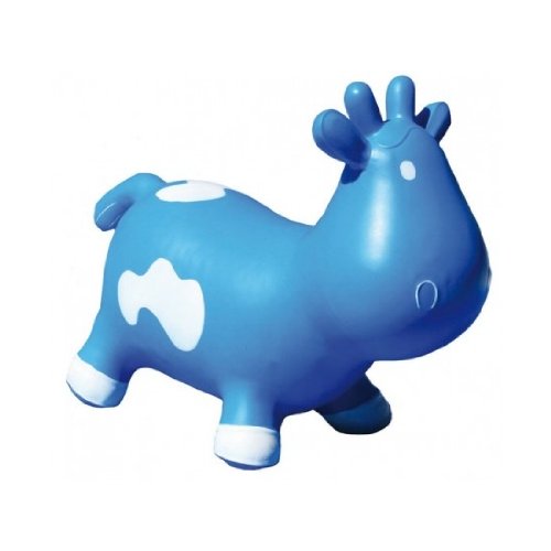 KidzzFarm Betsy The Cow Animal Hopper 12 Months Plus (Blue)