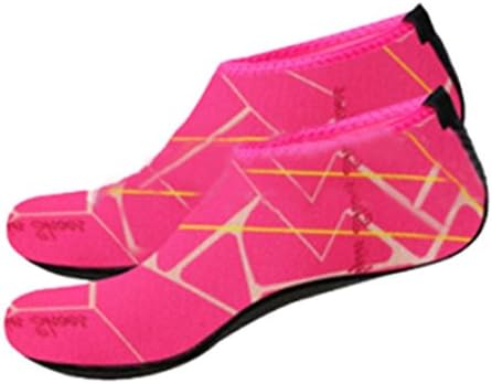 Oyedens Barefoot Skin Water Shoes For Women Men Aqua Socks Surf Pool Yoga Beach Swim Diving Exercise (XS/UK 2.5-3, Hot Pink)