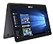 Price comparison product image ASUS ZenBook Flip UX360CA-C4030T 13.3-Inch 360-Degree Touchscreen Notebook (Intel Core-M3 6Y30 Processor, 8GB RAM, 128GB SSD, Bluetooth 4.0, Windows 10, Cortana Ready)-Grey
