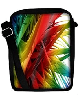 Snoogg , Damen Umhängetasche mehrfarbig multi