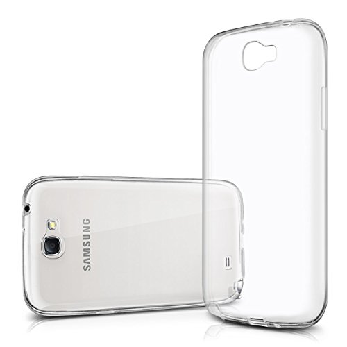 Funda Carcasa Gel Transparente para SAMSUNG GALAXY NOTE 2 Ultra Fina 0 33mm  Silicona TPU de Alta Resistencia y Flexibilidad  Electr  nica Rey  