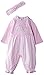 3Pommes Baby-Girls Set All In One Headwear Polka Dot Clothing Set, Light Pink, 9-12 Months (Manufacturer Size:9 Months)