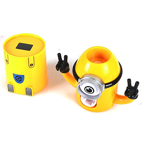 Eine Auge Despicable Me Minion Ich Einfach Unverbesserlich Zahnbuerstenhalter automatische Zahnpasta Spender mit Buerste Tasse Wash Set - 5