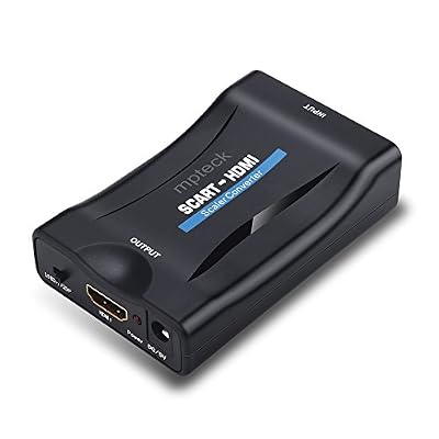 Mondpalast MPTECK @ Convertisseur Péritel vers HDMI Adaptateur Scart vers HDMI 1080P HD