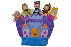 Juguetutto - Guante de Títeres Castillo - Juguete de Madera