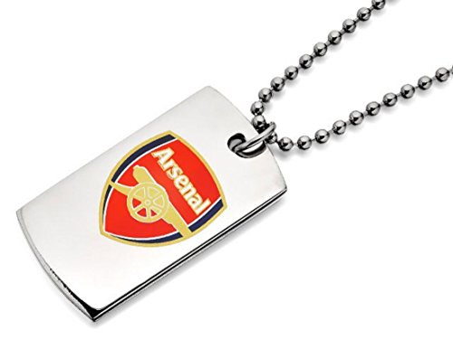 Arsenal F.C.Stainless Steel Arsenal FC Dog Tag Pendant And Ball Chain