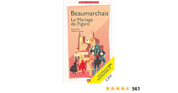Le Mariage De Figaro Amazon Co Uk Beaumarchais Pierre Augustin 9782081489769 Books
