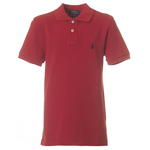 Polo Ralph Lauren Childrenswear Short Sleeved Classic Polo RED EXTRA LARGE