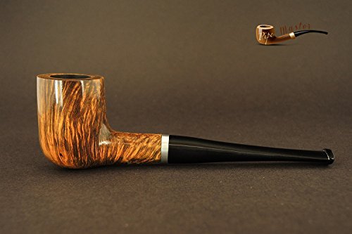 HANDGEFERTIGT HOLZ TABAK TABAKPFEIFE Bruyère Nr. 71 Grün/Gelb Baumheide + BOX - 3