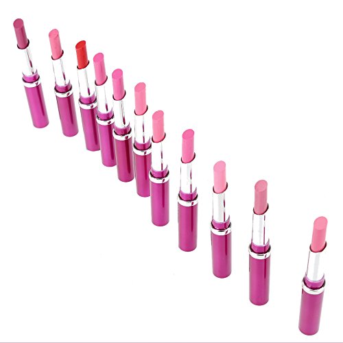 Anself 24Stk. Wasserdicht Matte Lippenstifte Lippenbalsam Langlebige 12 Farben - 9