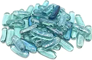 DRDEKORSTOKS Pebbles Decorative Stones for Home Decor (Clear Capsule, 950g)