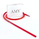Schlauchset AMY Alu Mundstück 40cm Shisha Silikonschlauch Set (Chrom Transparent) -