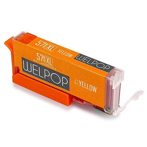 WELPOP Kompatibel Ersatz für Canon PGI-570XL/ CLI-571XL Druckerpatronen (3 Groß Schwarz,1 Klein Schwarz,1 Cyan,1 Magenta,1 Gelb) Hoher Reichweite Kompatibel mit Canon Pixma MG5700 MG5750 MG5751 MG5752 MG5753 MG6800 MG6850 MG6851 MG6852 MG6853 MG7700 MG7750 MG7751 MG7752 MG7753 TS6050 TS6051 TS6052 TS5050 TS5051 TS5052 TS5053 Drucker - 6