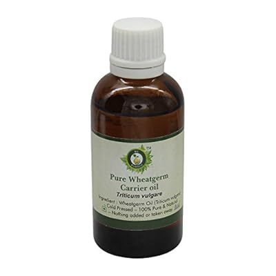 R V Essential Reines Wheatgerm Träger Öl 5ml (0.169 Unzen) - Triticum Vulgare (100% reines und natürliche Kaltgepresste…