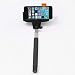 Produktbild Fone-Case (Black) Selfie-Stick Bluetooth Wireless-Ausziehbare Selfie Einbeinstativ mit Fernauslöser für HTC U Play