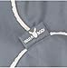 Wallaboo Baby Blanket Coco nore - For Car seat and Travel - Warm and safe - 90 X70 cm - For Babies from Newborn - grey