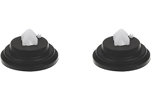 * Mr.Kaplan * Lot de 2 Membranes Compatibles pour Robinet Flotteur Siamp Alimentation Basse, Diaphragme en Caoutchouc Remplaçable 95 95 L 99T 99B 99 Duravit Laufen Twyford