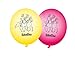Price comparison product image 8 balloons, Bibi & Tina, for children's party and children's birthday from DH-Konzept, Blocksberg Deko balloons party set