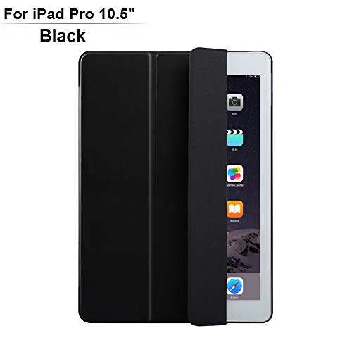 Batianda iPad Pro 10.5 Hülle,Auto aufwachen / Schlaf Funktion Schutzhülle für iPad Pro 10.5 Zoll Modell 2017,Schwarz - 2