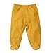 Babysoy O Soy Footie Pants, 0-3M (Sunshine)