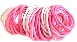 Allsorts® 36 Pink Tones Endless Elastics Hair Bobbles Elastic Bands Hair Accessory
