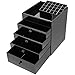 Produktbild HBF XXL schwarz Acryl Make up Organizer Kosmetik Aufbewahrung Organizer Dicke von 5 mm aus Transparentem Acryl von besonderer Qualität (AK Schrank)