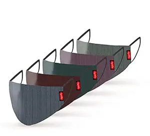 Angarikas Unisex Collection Eco-friendly Washable Digital Printed Cotton Fabric Face Cover with Melt Blown Filter. Anti-Bacterial, Anti-Virus, Anti-Pollution, Anti-Dust (Pack of 5)