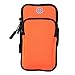 Produktbild Nlkfgiujhri Outdoor Multifunktionale Handytasche, Sport Armband Hülle, Aus Neopren, Für Handy-Bildschirm Unter 6 Zoll, Für Sport, Joggen, Wandern, Workout (Color : Orange, Size : -)