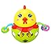Produktbild iStary Baby Spielzeug Fitness Ball Soft Rubber Rattle Schnalle Loch Infant Cartoon Spielzeug Lernspielzeug Weiche Materialien Mit Hellen Farben Sicherheit Und Herbst Beständig Für Baby