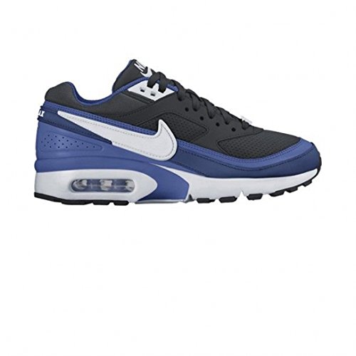 Nike Air Max Bw (Gs), Chaussures de Running Garçon, Noir (Black (Noir / Blanc-Jeu Royal Profond Bleu Royal), 37.5 EU