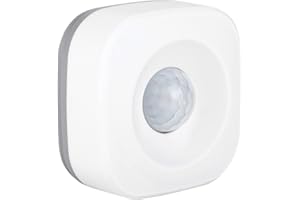 Kafuty PIR Sensor de Movimiento Smart Home Seguridad Alarma antirrobos Inalámbrico 2.4GHz WiFi Sensor de detección Monitoreo en Tiempo Real Soporte diurno o Nocturno Modo App Gratuito y Alerta