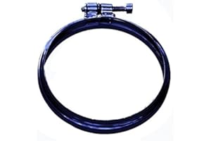 MBM canna fumaria fascetta bloccaggio dn 80 mm inox verniciato nero pellet