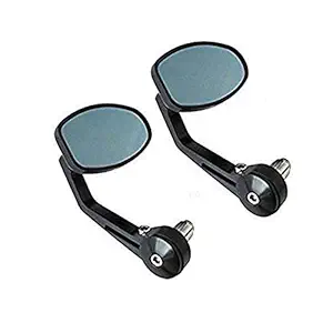 Zimba Bike Accessories Handle Grip End Oval Side Mirror Bullet Classic