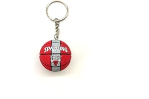 Genérico Porte-clés NBA - Keychain - Objets de collection divers équipements Balle de sport Basket-ball - Pendentif créatif 3D