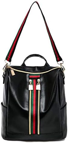 PU Backpack Female College Wind Soft Leather Backpack Large Capacity Bag Leisure Travel Bag