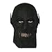 Price comparison product image QQWE The Flash Rebel Character Mask Halloween Horror Latex Mask Headgear Performance Party Costume Props Movie Role Playing Head Cosplay,Black-OneSize