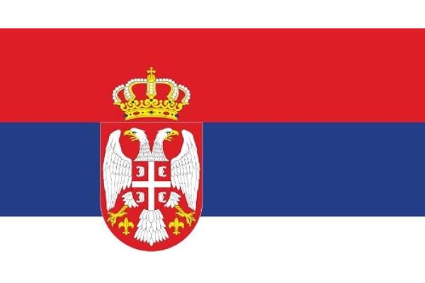 Planete Supporter Drapeau Serbie - 150 x 90 cm