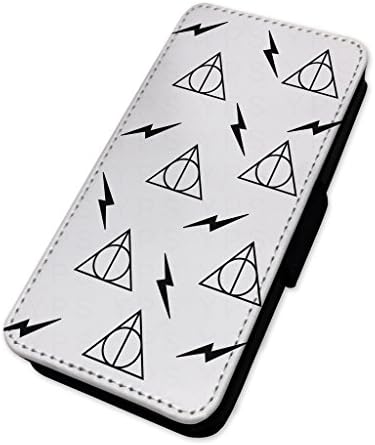ALWAYS LIGHTNING BOLT PATTERN - FLIP PHONE CASE WALLET COVER CARD HOLDER