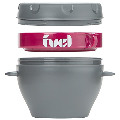 Trudeau Maison Fuel „Suppe to go“ Lunchbehälter, 470 ml, Pink - 5