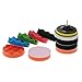 Produktbild KKmoon 11Pcs 5 Inch 125mm Polierschwamm Polierpad Polierteller Polierset für Auto Reinigung, 4 Ebene Polierpad, 5 Wellige Polierpad, 1 Wollpuffer, 1 Adhesive Backer Pad, M10 Bohrer Adapter mit Schaft