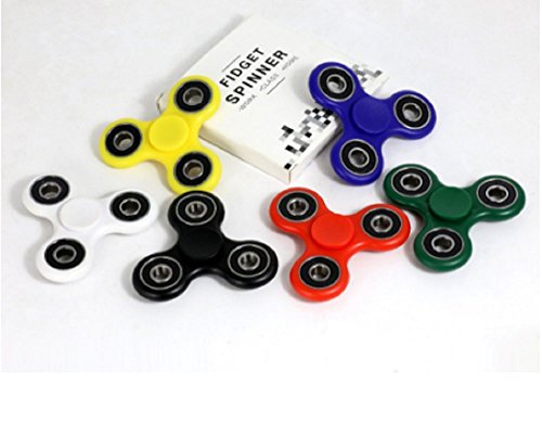 Xuanliyuan Tri-Spinner Fidget Toy, Best Stress Reducer Relieves ADHD Anxiety and Boredom, 3-6 mins Spin Time With Different Colors (White) Xuanliyuan Tri-Spinner Fidget Toy, Best Stress Reducer Relieves ADHD Anxiety and Boredom, 3-6 mins Spin Time With Different Colors (White)
