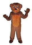 TEDDY BÄR GR. M-L -(XL) KOSTÜM FASCHING KARNEVAL MASKOTTCHEN NEU