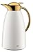 Produktbild Alfi 3529.211.100 Isolierkanne Gusto Arabic, 1 L, metall lackiert alpinweiß mit gold Ausgießer