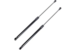 BECKBERG Pair of Tailgate Rear Gas Struts Liftgate Gate Lift Trunk Supports Shock Struts with Spoiler 6Q6827550 Compatible With Polo 9N_ Hatchback 2001-2009