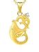 Jewelscart Om Ganaraya Cz God Pendant 24K Gold Plated Fashion Jewellery 825 RS.299.00